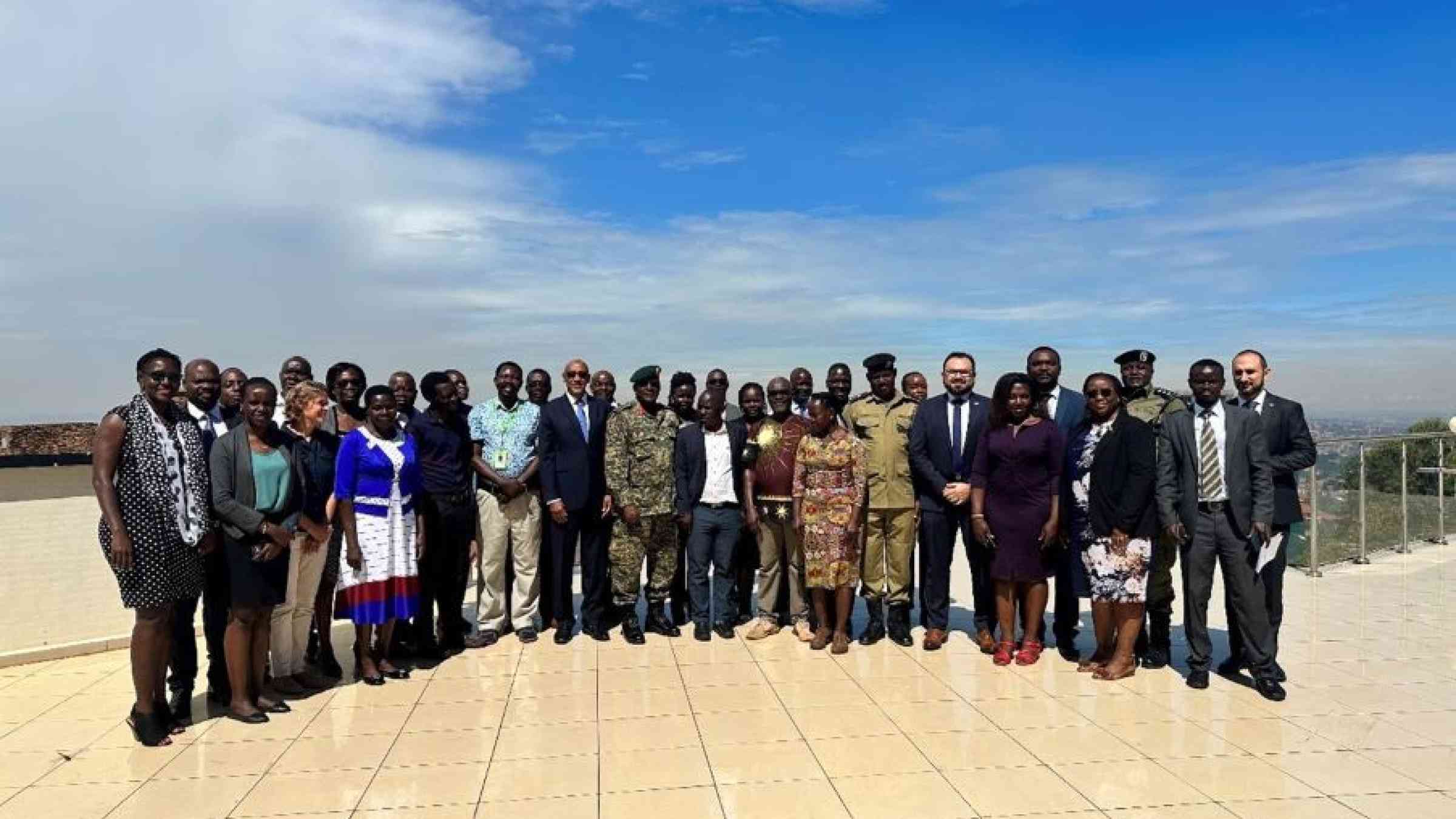 Group photo participants of the workshop in Uganda